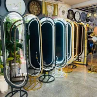 آینه جدید LED چراغ دار دفرمه مدل جدید اینه