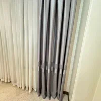 پنل ترک و‌پرده حریر ترک و زیر پرده+چوب پرده|پرده، رانر، رومیزی|تهران, صادقیه|دیوار