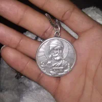 گردنبند شمایل نقره