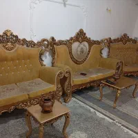 یک دست مبل سلطنتی ۹نفره با سه عدد میز عسلی