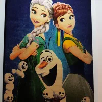 فرش کودک السا و آنا ۶ متری