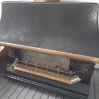 بخاری گازی طرح شومینه