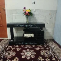 میز تلویزیون شیشه ای