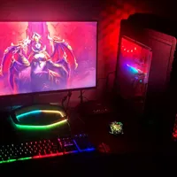 سیستم گیمینگ با مانیتور 2k