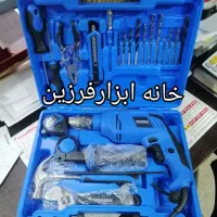 جعبه دریل چکشی برقی و ابزار ویوارکس