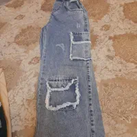 شلوار لی اولی قد ۸۰ دومی قد ۷۴