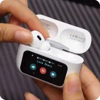 هندزفری بلوتوثی ایرپاد پرو 2 نمایشگر دار حرفه ای|لوازم جانبی موبایل و تبلت|کرج, جهانشهر|دیوار