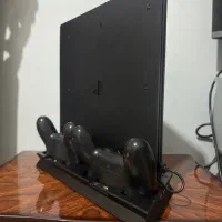 Ps4 pro دو دسته به همراه فن و شارژر دسته|کنسول، بازی ویدئویی و آنلاین|تهران, مرزداران|دیوار