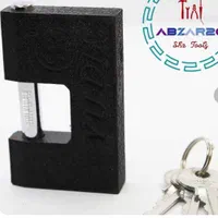 قفل  کتابی زرگری   سایز  80 متوسط