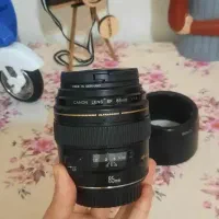 لنز 85mm  f/1.8 USM بسیار کم کار
