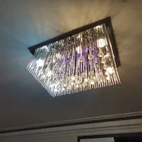 لوستر سقفی|لوستر و چراغ آویز|تهران, باغ فیض|دیوار