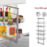 فروش انواع سبدهای نظم دهنده داخل کابینت|آب‌چکان و نظم‌دهنده ظروف|اصفهان, مارچین|دیوار
