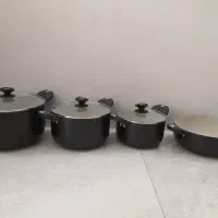 قابلمه تفلون  ماهیتابه قابلمه نچسب استفاده نشده