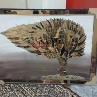 تابلو کار دست شیشه‌ای