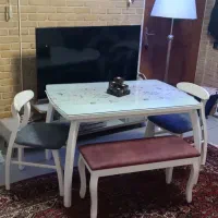 میز ناهار خوری ۴ نفره تا ۶ نفره مینیمال