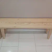 نیمکت چوبی + دو عدد کوسن|صندلی و نیمکت|فردیس, شهرک وحدت|دیوار