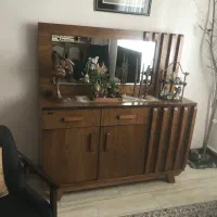 نیم ست مینی مال بوفه شلف میز خاطره سنتی اینه سنتی|مبلمان خانگی و میز عسلی|پردیس, فاز ۲|دیوار