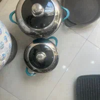 قابلمه و ماهیتابه رژیمی و گریل چدن آلمانی|ظروف پخت‌وپز|تهران, مجیدیه|دیوار