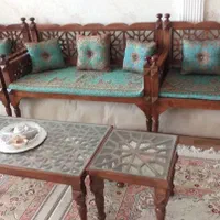 صنایع دستی شاه نشین پشتی کناره طرح چله|صنایع دستی و سایر لوازم تزئینی|مشهد, وکیل‌آباد|دیوار