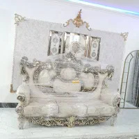 مبل سلطنتی به همراه عسلی ک جلو مبلی