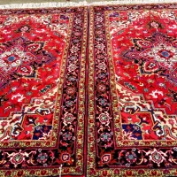 جفت فرش ۶متری دستبافت نقشه هریس تاجری|فرش|تبریز, |دیوار