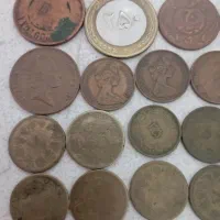 سکه کمیاب کلکسیونی|کلکسیون سکه، تمبر، اسکناس|خوی, |دیوار