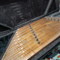 سنتور سه مهر استاد فروغی چوب گردو در حد نو