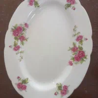 دیس گل قرمز ژاپن|کلکسیون اشیاء عتیقه|لنجان, |دیوار