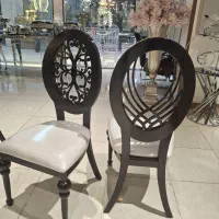 صندلی مشکی کارولینا/ تالار تالاری تشریفاتی