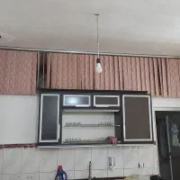 فروش پرده کتان ابریشم ب همراه شال وکتیبه|پرده، رانر، رومیزی|میاندوآب, |دیوار