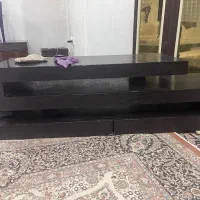 بوفه شیشه ای و میز tvرایگان|بوفه، ویترین، کنسول|تهران, شهرک ابوذر|دیوار