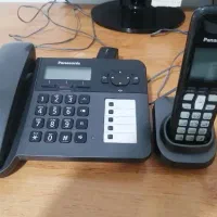 تلفن پاناسونیک اصل دو گوشی مدل KX-TG6451BX|تلفن رومیزی|مشهد, رضاشهر|دیوار