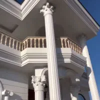 اجرای نمای رومی سیمانی رسول از تبریز