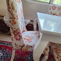 میز نهار خوری ۴ نفره چوبی|میز و صندلی غذاخوری|مشهد, شهرک رازی (شهرک غرب)|دیوار