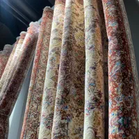 فرش بهشتی تمام ابریشم ۹متری