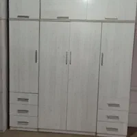 کمد لباس سه تیکه آماده قابل جابه جایی کمدلباس|جاکفشی، کمد، دراور|قم, آزادگان|دیوار