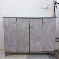 آینه کنسول و میزتلویزیون و جاکفشی ست هم(توضیحات)|بوفه، ویترین، کنسول|فردیس, قریشی|دیوار