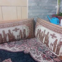 پشتی قالیچه ای، تمیز مرتب|مبلمان خانگی و میز عسلی|شیراز, لشکری‎|دیوار