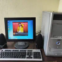 کامپیوتر ۲هسته ۵۰۰۰ رم ۴ ddr2 هارد ۱۶۰ گرافیک ۱