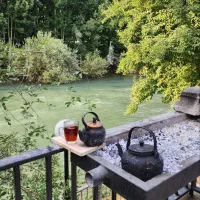 اجاره ویلا دو طبقه لب اب باغبهادران باغبادران