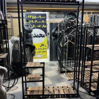 سازه رخت بند رگال قفسه دار ۴|بندرخت و رخت‌آویز|کرمانشاه, |دیوار