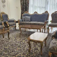 سرویس مبل استیل درحد نو  برند ترنج