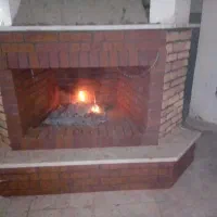 شومینه هیزمی وگازی کبابپز .آتش دان.سنگ و کاشی|خدمات پیشه و مهارت|گرگان, |دیوار