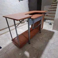 میز التحریر تلفیق چوب و فلز
