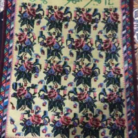 پشتی و تابلوفرش دست بافت|فرش|کرمان, |دیوار