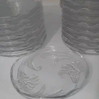 سرویس کمیاب کریستال ژاپنی گل لیلیوم