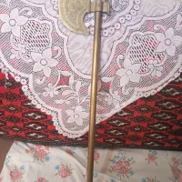 تبر برنجی قلم کاری قدیمی|کلکسیون اشیاء عتیقه|ابریشم, |دیوار