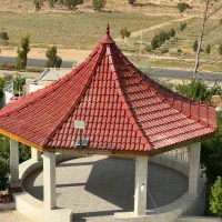 تولید آلاچیق سقف شیبدار سفال روف تایل ورق کاذب