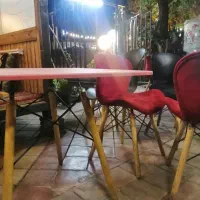 آلاچیق همراه وسایل باغ رستوران