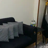 مبل ۷نفره رنگ مشکی طوسی